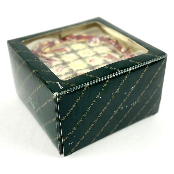 VTG Christmas Miniature Tea Set Santa Elves Workshop Resin Figurines intricate - Picture 16 of 16